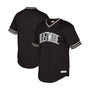 Men's Black Beast Mode Collegiate Logo V-Neck Jersey T-shirt