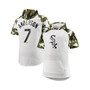 Men's Tim Anderson White and Camo Chicago White Sox Big and Tall Raglan Hoodie T-shirt