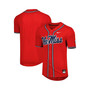 Men's Red Ole Miss Rebels Full-Button Replica Baseball Jersey