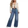 Women's Rochelle Cropped Faux-Leather Moto Jacket