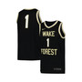 Men's Black Wake Forest Demon Deacons Replica Basketball Jersey