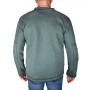 Men's Fleece Lined Rib Henley T-shirt