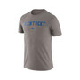 Men's Heather Gray Kentucky Wildcats Team Issue Velocity Performance T-shirt
