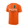 Men's Branded Orange Miami Hurricanes Game Day 2-Hit T-shirt