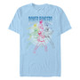 Men's Power Rangers Line Art Short Sleeve Crew T-shirt