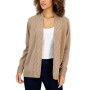 Women's Cotton Cable-Collar Cardigan, Created for Macy's