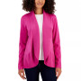 Women's Shawl-Collar Curved-Hem Cardigan, Created for Macy's