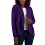 Women's Shawl-Collar Curved-Hem Cardigan, Created for Macy's