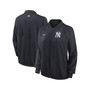 Women's Navy New York Yankees Authentic Collection Team Raglan Performance Full-Zip Jacket