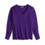 Women's 100% Cashmere V-Neck Sweater, Created for Macy's