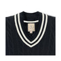 Women's Long Sleeve V-Neck Cricket Sweater