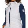 Women's Hybrid Fleece-Puffer Jacket