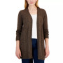 Petite Open-Front Duster Cardigan, Created for Macy's