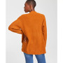 Women's Oversized Long Patch Pocket Cardigan, Created for Macy's