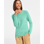 Women's 100% Cashmere Crewneck Sweater, Created for Macy's