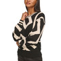 Women's Geo Pullover Crewneck Sweater