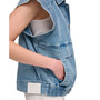 Women's Short-Sleeve Jean Jacket