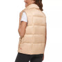 Women's Lined Zippered Mock-Neck Puffer Vest