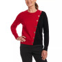 Women's Snap Detail Pullover Sweater