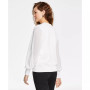Women's Mock Neck Contrast Long Sleeve Sweater
