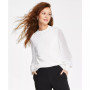 Women's Mock Neck Contrast Long Sleeve Sweater