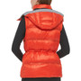 Women's Double-Quilted Hooded Vest