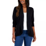 Petite Curved Shawl-Collar Cardigan, Created for Macy's