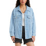 Women's Denim Pocket-Front Trucker Shacket