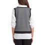 Juniors' Houndstooth Sweater Vest