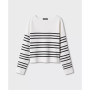 Women's Fine-Knit Boat-Neck Sweater