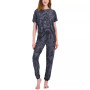Women's 2-Pc. Short-Sleeve Jogger Pajamas Set, Created for Macy's