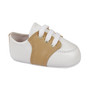 Baby Boy Comfort Laced Leather Saddle Oxford