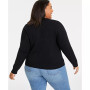 Plus Size Crewneck Sweater, Created for Macy's