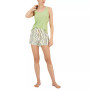 Women's Ribbed Sleep Tank Top & Printed Sleep Shorts, Created for Macy's