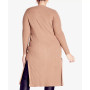 Plus Size Button Knit Cardigan Sweater
