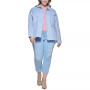 Trendy Plus Size Corduroy Cotton Shacket