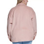 Trendy Plus Size Corduroy Cotton Shacket