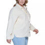 Trendy Plus Size Corduroy Cotton Shacket