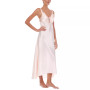 Stella Satin Venise Trim Lingerie Nightgown