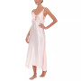 Stella Satin Venise Trim Lingerie Nightgown