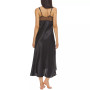 Stella Satin Venise Trim Lingerie Nightgown