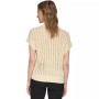 Women's Short-Sleeve Open-Weave Sweater