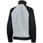 Women's Black and Silver Las Vegas Raiders Backfield Raglan Full-Zip Track Jacket