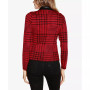 Black Label Women's Houndstooth Motorcycle Sweater