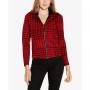 Black Label Women's Houndstooth Motorcycle Sweater