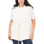 Plus Size Belted Tailored Vest