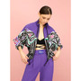 Women's Zebra Print Jacket