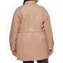 Trendy Plus Size Belted Jacket