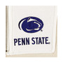Women's Tan, White Penn State Nittany Lions Color-Block Quarter-Zip Jacket