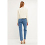 Women's Cropped Textured Houndstooth Jacket
